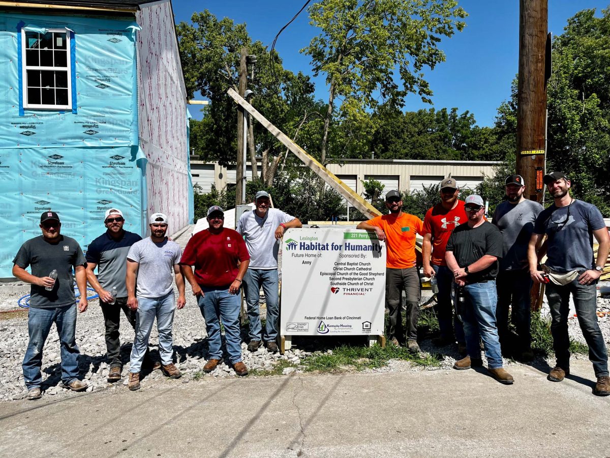 Central Region Team Serves with Kentucky Habitat for Humanity